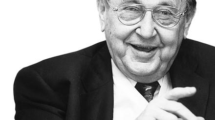 Hans-Dietrich Genscher, von 1974 bis 1992 deutscher Außenminister. 