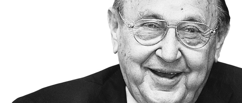 Hans-Dietrich Genscher, von 1974 bis 1992 deutscher Außenminister.