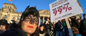 Nicht nur die Teilnehmer der "Occupy"-Bewegung zweifeln am Zusammenspiel von Casino-Kapitalismus und Demokratie.