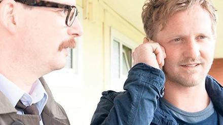Kein Anschluss. Der letzte SR-„Tatort“ mit den Hauptkommissaren Franz Kappl (Maximilian Brückner, re.) und Stefan Deininger (Gregor Weber) läuft im Januar. Foto: SR
