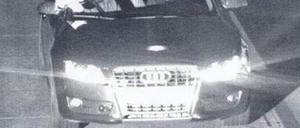 Mit diesem Blitzerfoto fahndet die Polizei nach den mutmaßlichen Juwelierräubern.