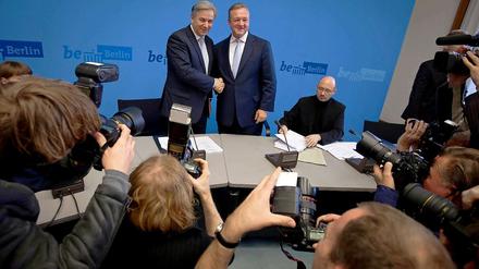 Rot und Schwarz: Eine Koalition der kleinen Schritte, meint Bernd Matthies.