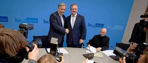 Rot und Schwarz: Eine Koalition der kleinen Schritte, meint Bernd Matthies.