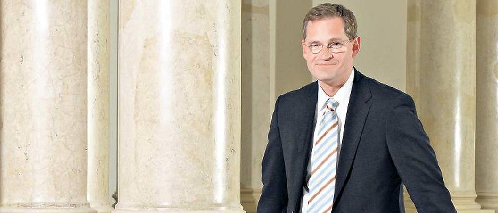 Michael Müller, Fraktions- und Landeschef der SPD, nimmt wehmütig von Rot-Rot Abschied, aber vertraut jetzt der CDU.
