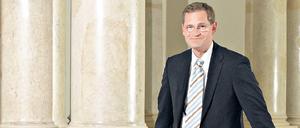 Michael Müller, Fraktions- und Landeschef der SPD, nimmt wehmütig von Rot-Rot Abschied, aber vertraut jetzt der CDU.