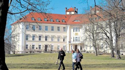 Vollendete Idylle. Mit einer Unterbrechung zwischen 1944 und 1991 befand sich der Schlossbezirk stets in der Hand des aus der Toskana stammenden Adelsgeschlechtes. Auf dem Anwesen befindet sich auch ein Familienmuseum. Foto: pa/ZB