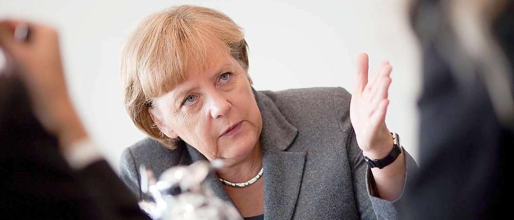 Bundeskanzlerin und CDU-Chefin Angela Merkel.