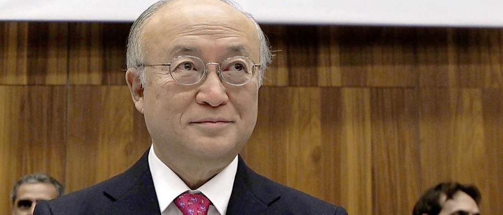 Der Generaldirektor der IAEA, Yukiya Amano.