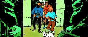 Geschichte von unten? Detail des Covermotivs des Albums „Flug 714 nach Sydney“.