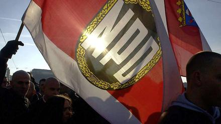 NPD-Demo in Berlin