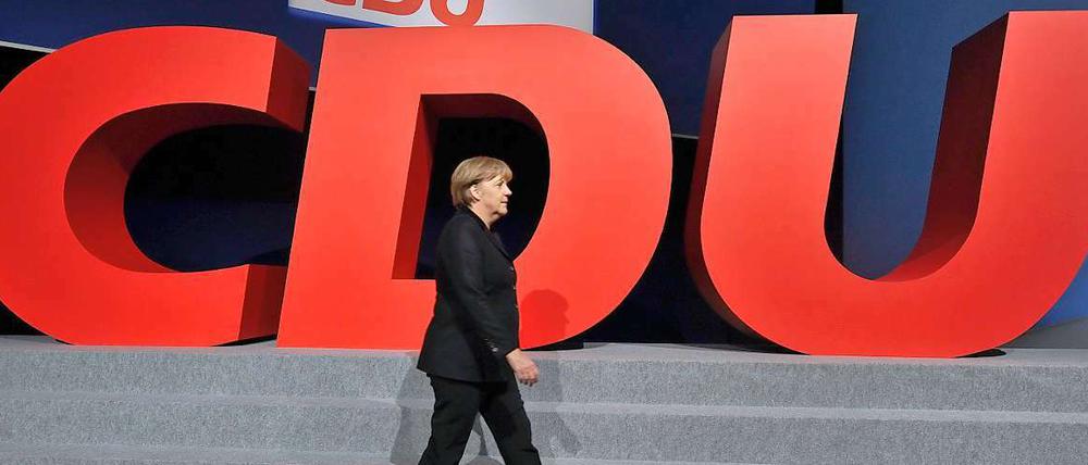 Angela Merkel.