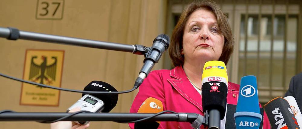 Bundesjustizministerin Sabine Leutheusser-Schnarrenberger (FDP) ist gegen die Vorratsdatenspeicherung.