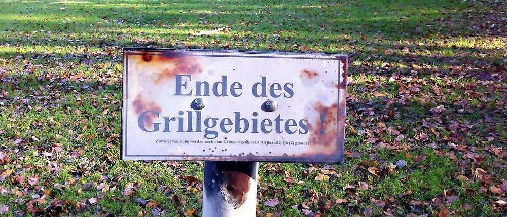 Im Tiergarten soll künftig ein Grillverbot gelten.