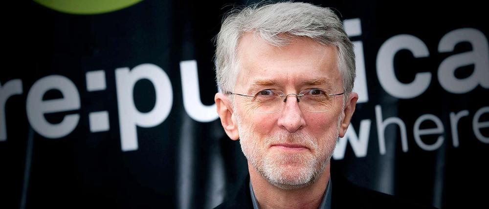 Internet-Aktivist Jeff Jarvis, hier bei der re:publica.
