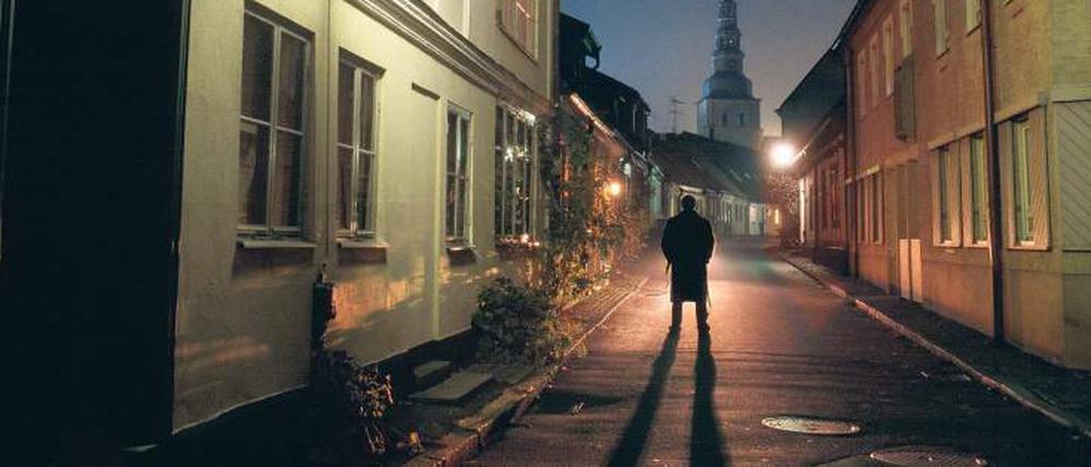 Ja, das historische Städtchen Ystad kann auch düster sein. Und natürlich profitiert es von Henning Mankells Figur Wallander. Nur manchmal nervt der Ruhm die Bewohner.