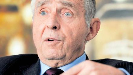 Erich Sixt. „Ich bleibe, solange ich geistig beweglich bin.“ Foto: dapd