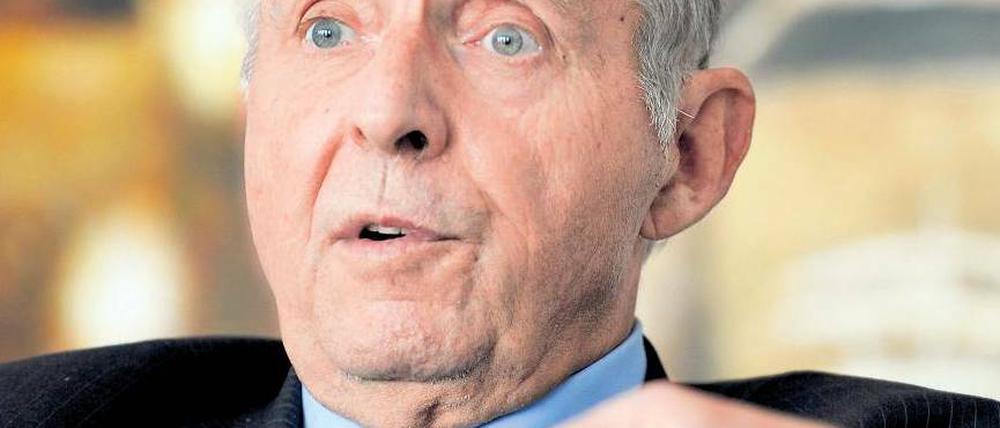 Erich Sixt. „Ich bleibe, solange ich geistig beweglich bin.“ Foto: dapd