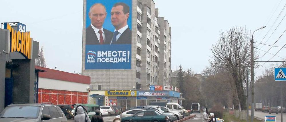 Die Putin'sche Machtvertikale gerät ins Wanken.