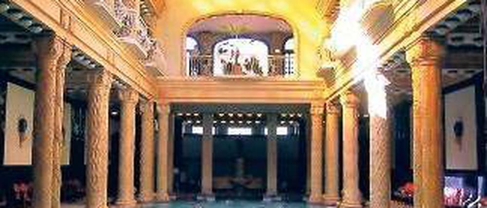 Jugend-Stil. In der Gellert-Therme feierten Mitarbeiter eine Sex-Party.Foto: dpa