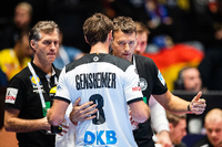 Kapitän und Trainer. Uwe Gensheimer war in die Entscheidung gegen Christian Prokop nicht eingeweiht.