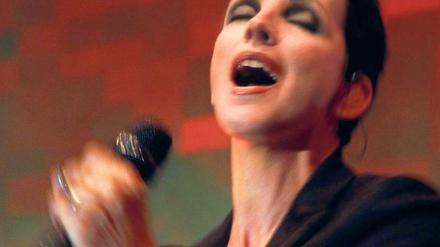 Auftritt nach Mitternacht: Nena auf dem Berliner Bundespresseball 