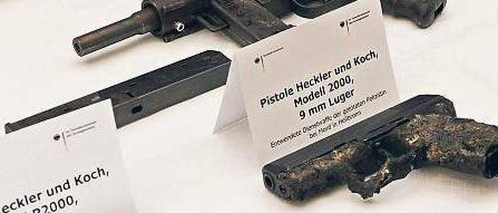 Fund. Waffen der Neonazis.