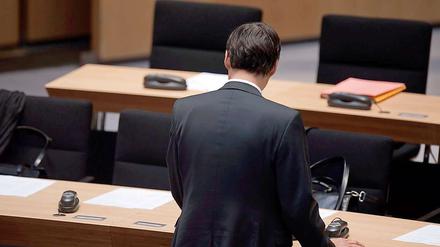 Ein Kurzzeit-Senator mit weich gefedertem Abschied: Michael Braun, elf Tage lang zuständig für Justiz und Verbraucherschutz in Berlin.