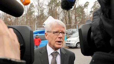 Reinhard Rauball, Chef der Deutschen Fußball-Liga. 