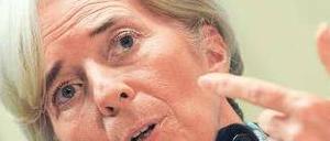 „Ziemlich düster“ sieht es derzeit für die Welt aus, findet Christine Lagarde. Foto: dpa