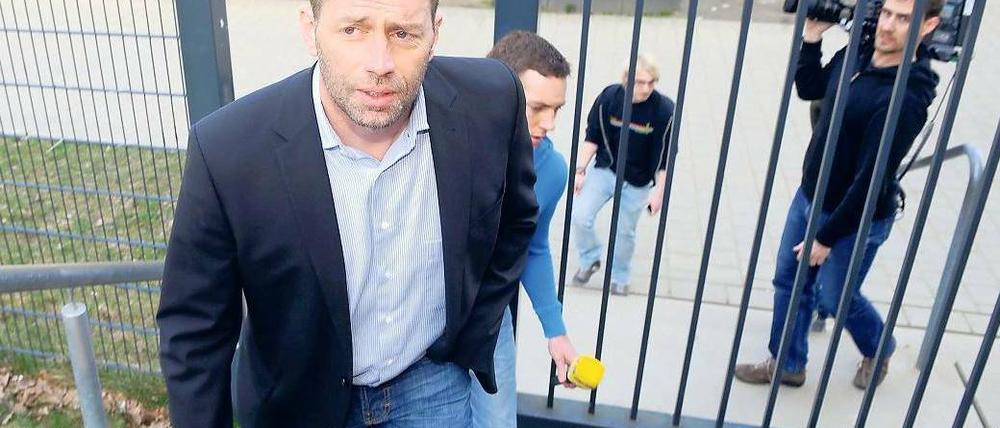 Ein Aufstieg? Vom türkischen Tabellenvierten Eskisehirspor wechselt Michael Skibbe zum deutschen Tabellenelften Hertha BSC. Foto: dapd