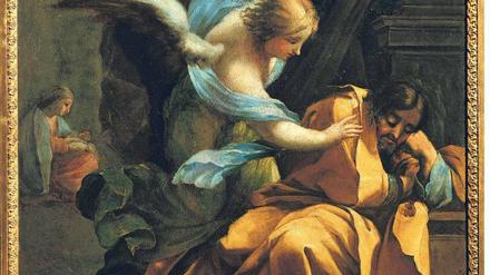 Den Seinen gibt’s der Herr im Schlaf. Am Anfang war Weihnachten eine Erscheinung des Stiefvaters: Goyas Gemälde „Der Traum des heiligen Joseph“, um 1770. Foto: bpk/Alfredo Dagli Orti