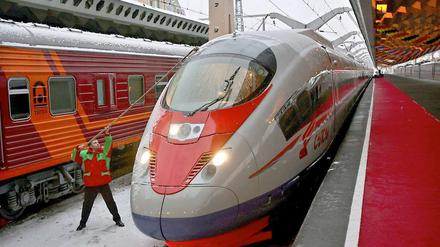 ICE auf russisch: der Sapsan.