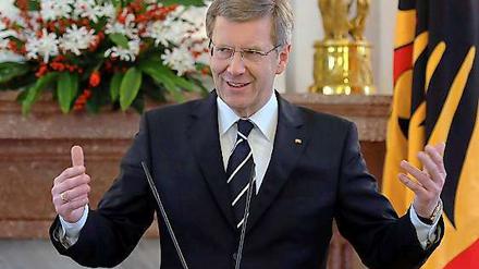 Christian Wulff: nach der Affäre um einen Privatkredit hat er viel Vertrauen in der Bevölkerung verloren. 