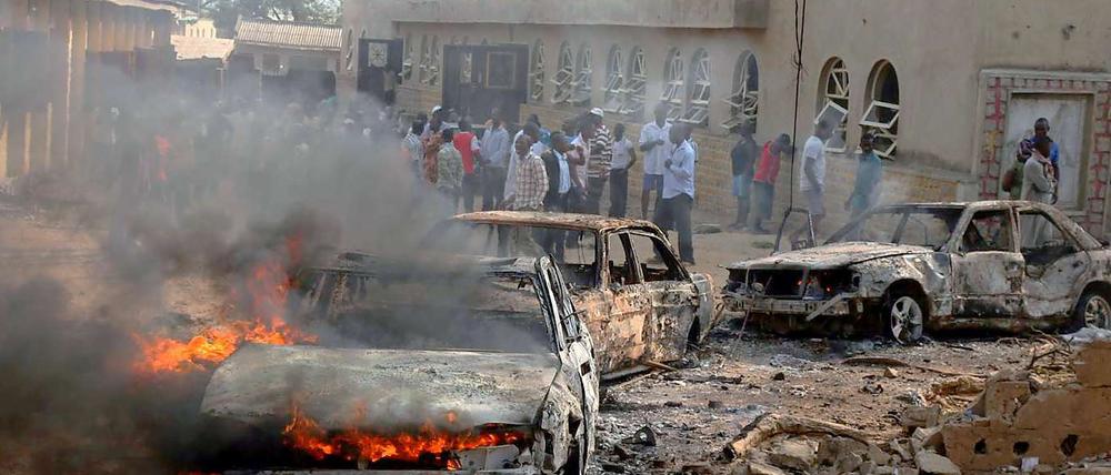 Bei Angriffen auf Kirchen in Nigeria kamen über 40 Menschen ums Leben.