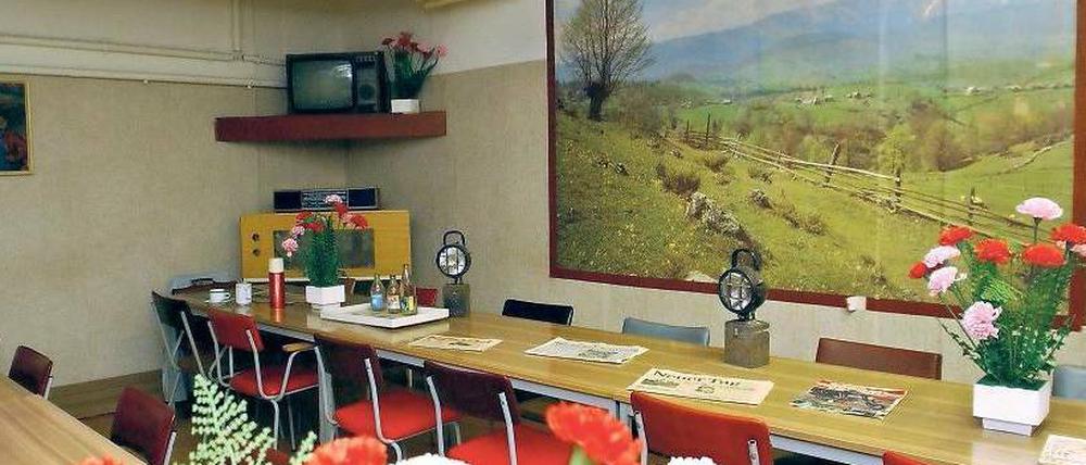 Unterirdisches Idyll. In Harnekop kann der Führungsbunker des Ministeriums für Nationale Verteidigung besichtigt werden.