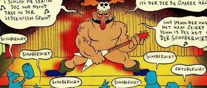 Rampensau: Die Parallelen zwischen Fil und seinen Figuren sind offensichtlich.