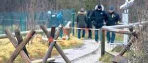 Angst, dass die Urlauber wegbleiben. Besucher wurden am Mittwoch um den Unglücksort herumgeführt.