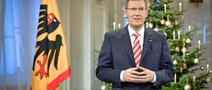 Ruhe und Besinnlichkeit verspricht Weihnachten. Und die wünscht sich auch Wulff - vor allem Ruhe.