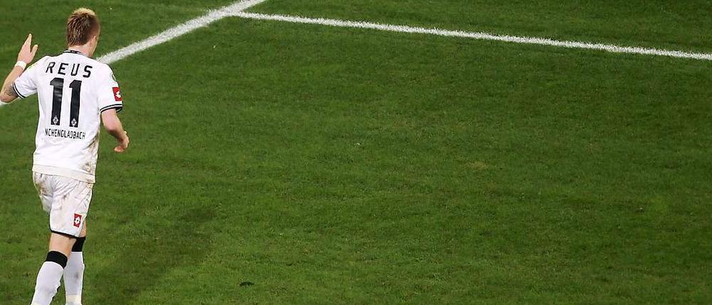 Ich bin dann mal weg. Marco Reus verlässt Mönchengladbach im Sommer und kehrt in seine Heimatstadt Dortmund zurück. 