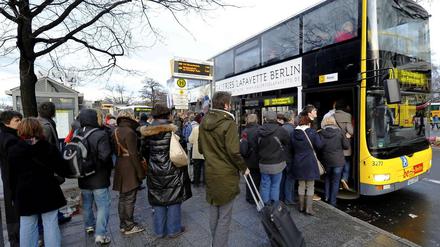 BVG-Busse könnten bald auch mit Strom fahren.