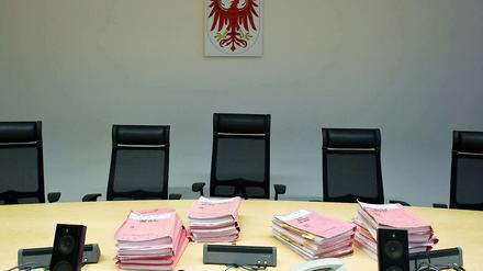 Bei Gericht stapeln sich die Akten.