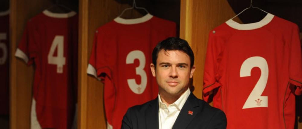 Sportgedichterstattung. Owen Sheers ist der offizielle Dichter des walisischen Rugbyverbands 2012.