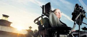 Stephen Hawking. Physiker bewundern ihn vor allem für seine Forschung zu Schwarzen Löchern.