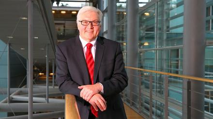 SPD-Fraktionschef Frank-Walter Steinmeier (SPD).