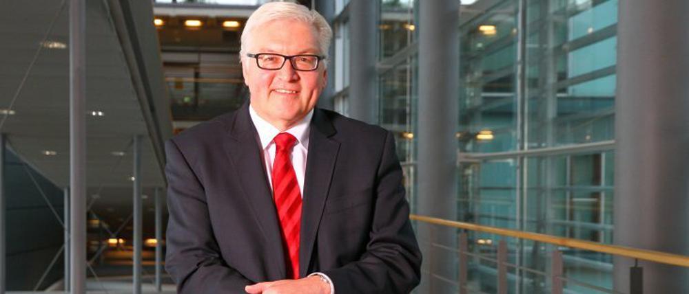 SPD-Fraktionschef Frank-Walter Steinmeier (SPD).