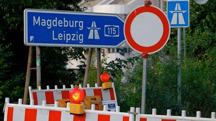 Sanierungsgebiet: Die Avus soll bis 2013 erneuert werden. 
