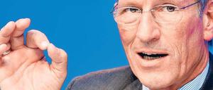 Michael Diekmann warnt vor einer Überalterung der Gesellschaft. 