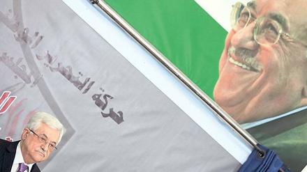 Raus aus der Ecke. Erstmals war Mahmud Abbas auf Einladung eines Bundespräsidenten im Land. Foto: Atef Safadi/dpa