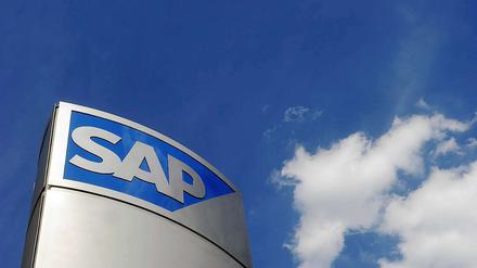 Blauer Himmel über Walldorf. Bei SAP brummt das Geschäft. 