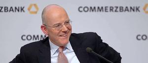 Gut gelaunt: Commerzbank-Chef Blessing